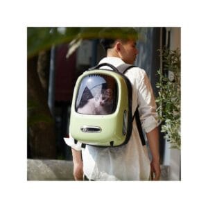 cat backpack carrier breezy dome (green)
