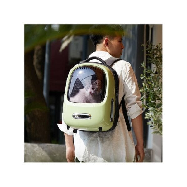 cat backpack carrier breezy dome (green)