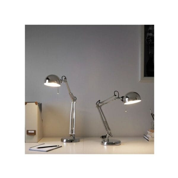 chrome lamp