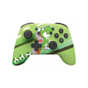 hori wireless controller yoshi for nintendo switch (0810050910668)