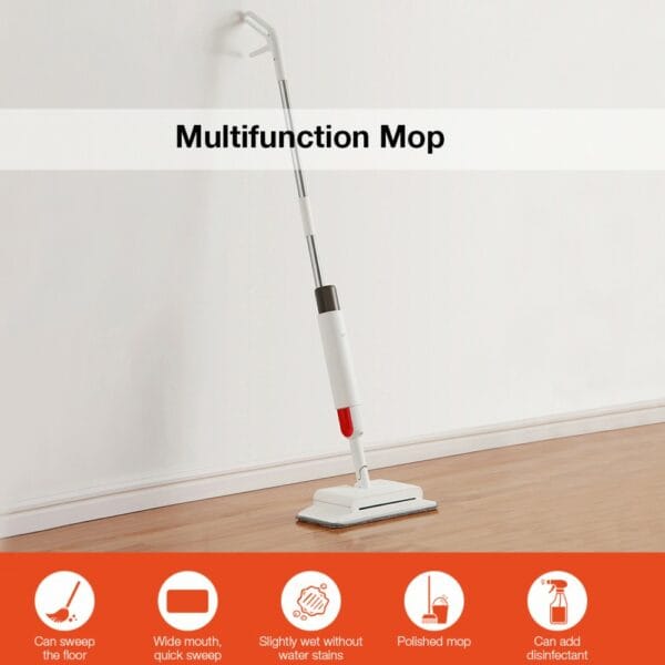 deerma tb900 2 in 1 smart cordless handheld sweeper spray mop