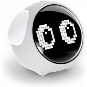 emoji dual alarm clock setting