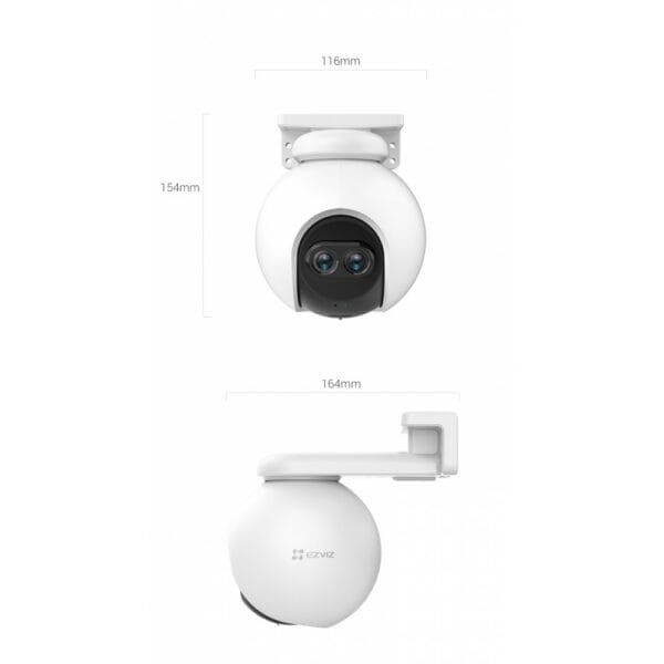 ezviz cs c8pf(2mp) dual lens & tilt wifi camera