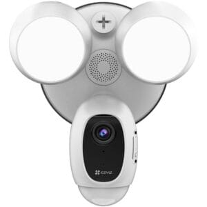 ezviz lc1c 1080p outdoor wi fi floodlight camera with night vision