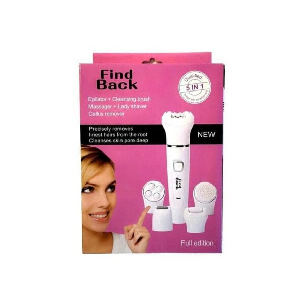 find back 5 in 1 epilator / massager