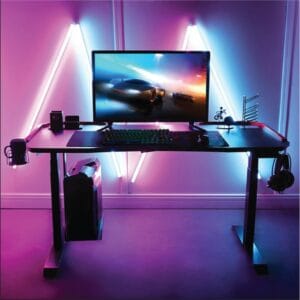 pro gaming motorized desk
