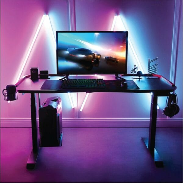 pro gaming motorized desk