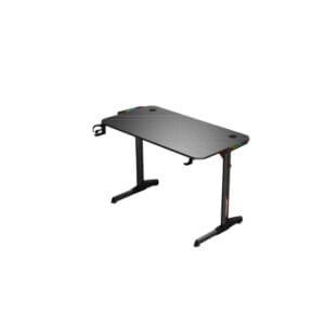 deadskull motorized rgb led gaming desk
