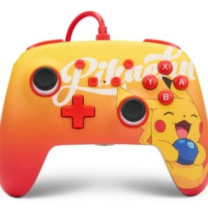 powera pikachu wired controller