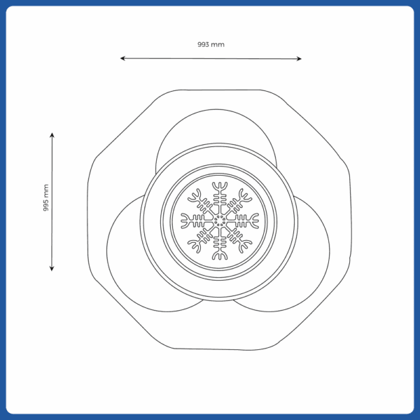 konix drakkar floor mat