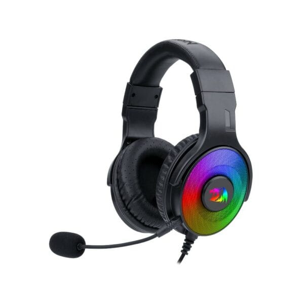 redragon over ear pandora usb / aux (mic and headset) rgb gaming headset (rd h350rgb)