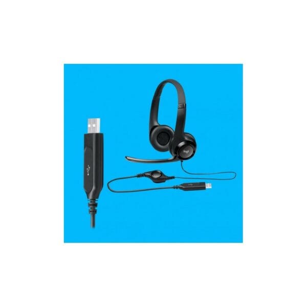 logitech usb headset h390 with noise cancelling mic