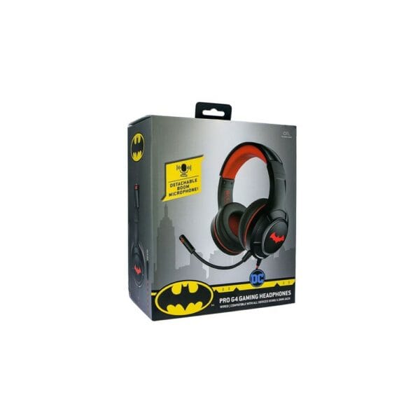 dc comics batman pro g4 gaming headphones