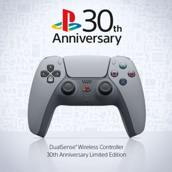 sony dualsense wireless controller ps5 30th anniversary limited edition (cfi zct1w)