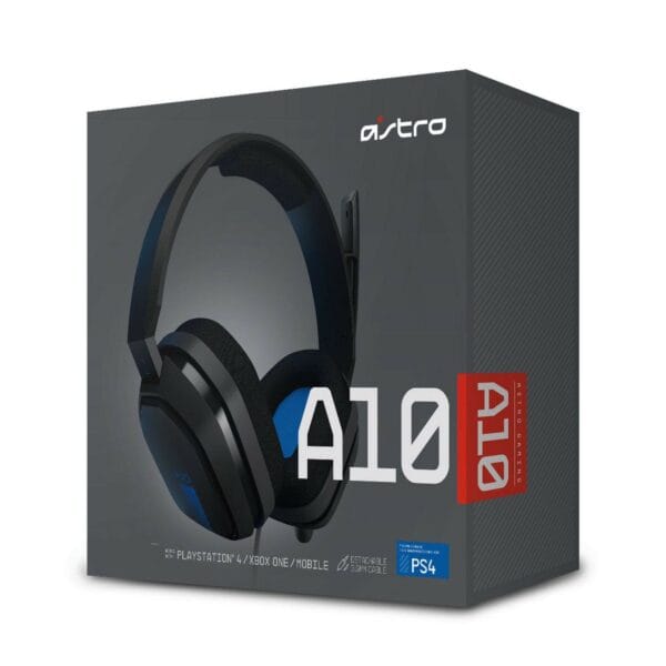 astro a10 over ear sound isolating gaming headset for playstation