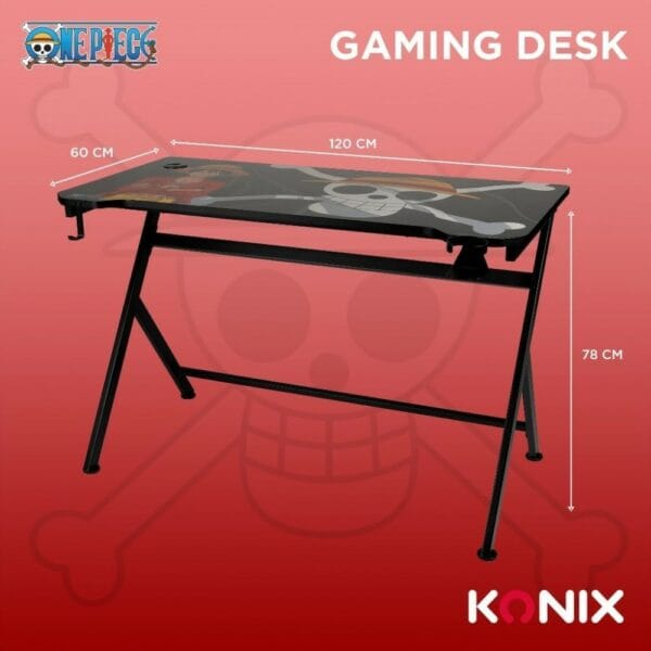 konix one piece gaming desk (3328170299770)