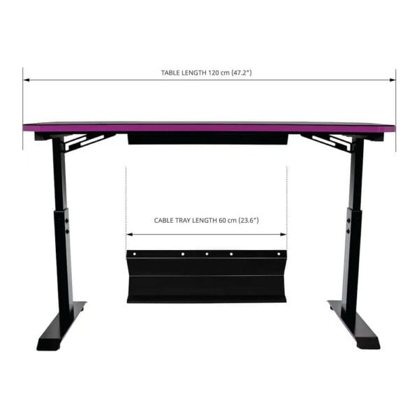 cooler master gd120 v1 gaming desk (cmi gd120 prv1)