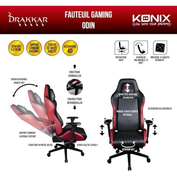 konix odin gaing chair (3328170288439)