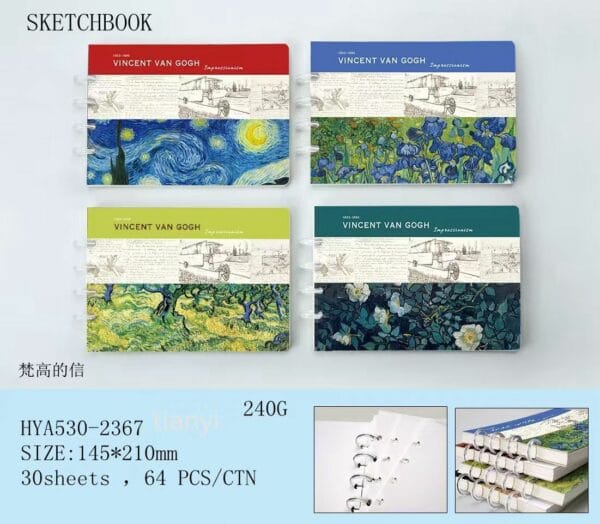 vincent van gogh sketchbook