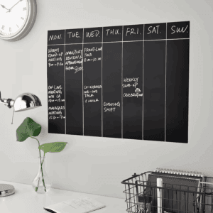 ikea sÄvsta memo board, black 50x70cm (604.193.68)
