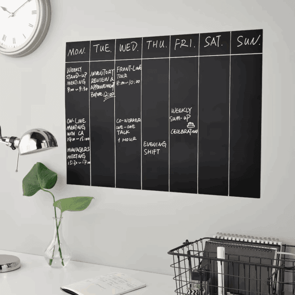 ikea sÄvsta memo board, black 50x70cm (604.193.68)