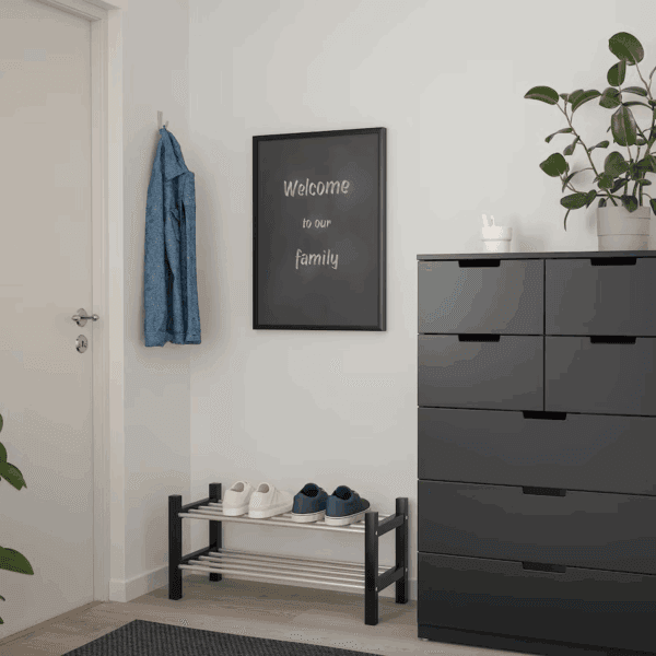 ikea sÄvsta memo board, black 50x70cm (604.193.68)