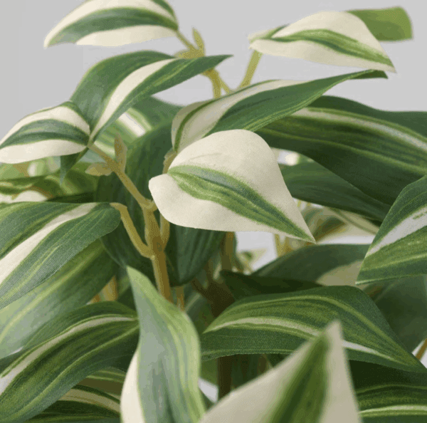 ikea fejka artificial potted plant (tradescantia zebrina) 605.465.78