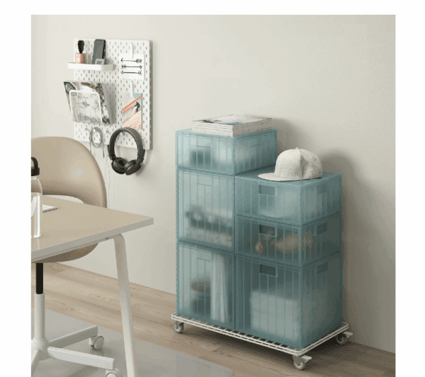 ikea white trolley (105.693.98)