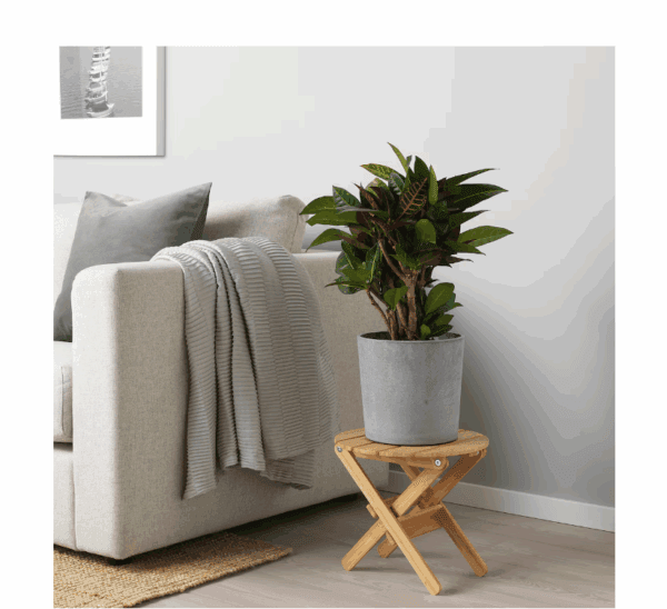 ikea light grey in/outdoor plant pot (704.675.56)
