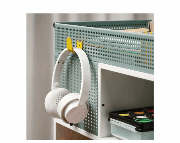 ikea white & green trolley (805.170.04)