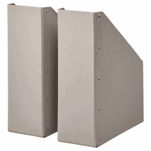 ikea nimm magazine file light grey beige (605.523.76)