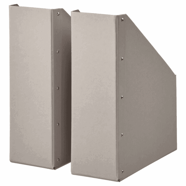 ikea nimm magazine file light grey beige (605.523.76)