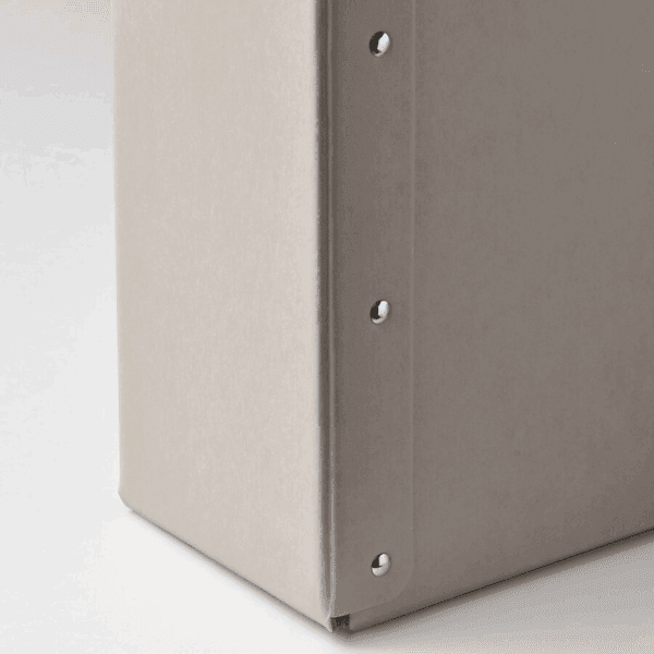 ikea nimm magazine file light grey beige (605.523.76)
