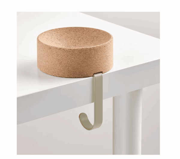 ikea fagning portable table hook cork/metal (805.541.76)