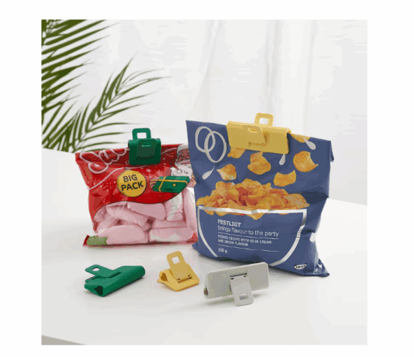ikea Öringabborre sealing clamps, set of 9 multicolor (405.610.08)