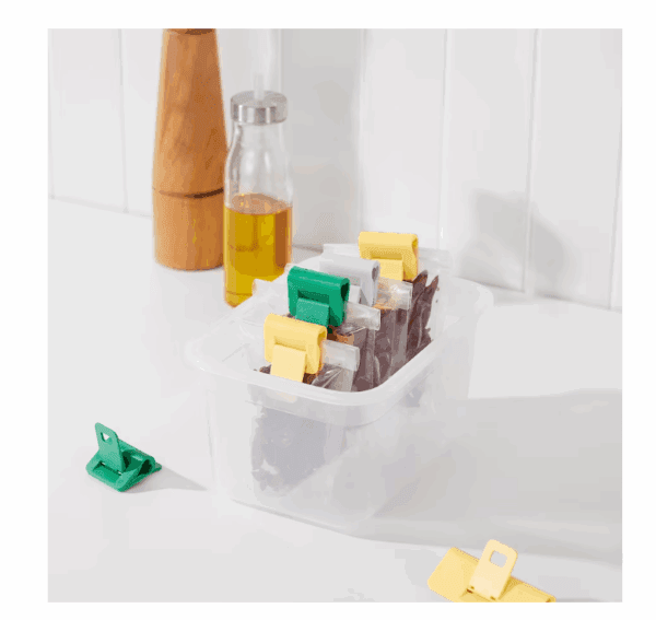 ikea Öringabborre sealing clamps, set of 9 multicolor (405.610.08)