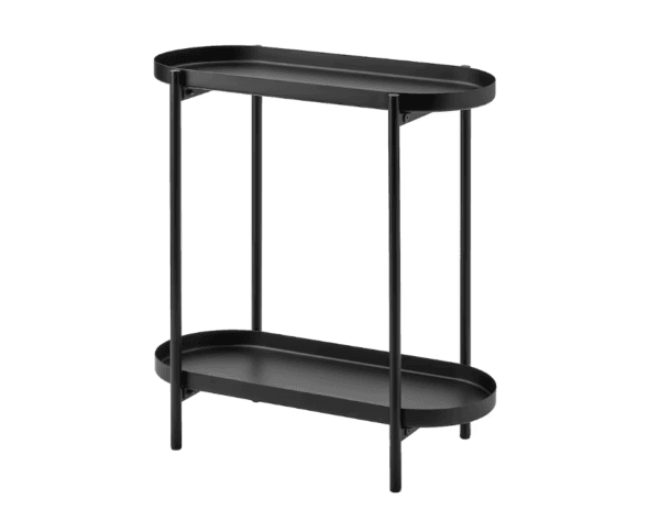 ikea olivblad black plant stand, in/outdoor (304.866.51)