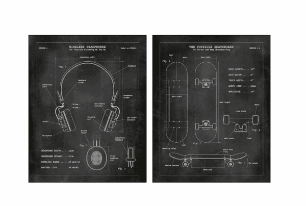 ikea blueprints 40x50 cm (805.605.68)
