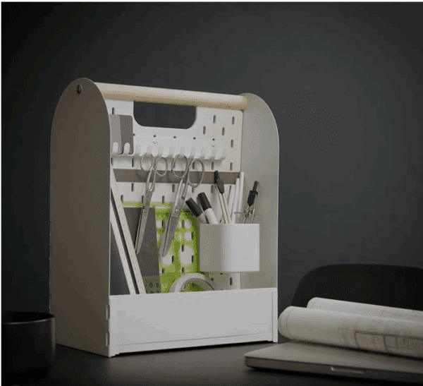 ikea vattenkar white desk organizer 33x21x43 cm (805.486.61)