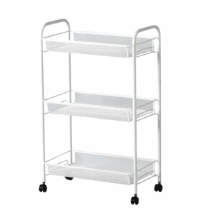 ikea hornavan white trolley 26x48x77 cm (702.438.73)