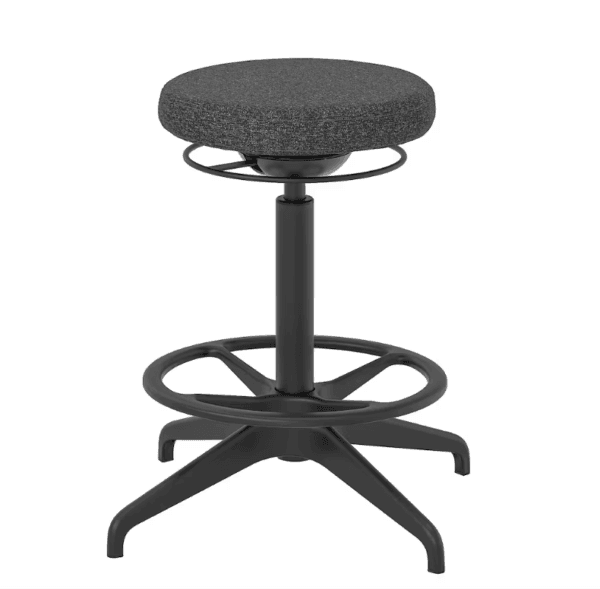 ikea lidkullen active sit/stand support, gunnared dark grey (304.457.74)