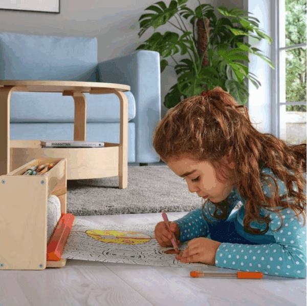 ikea aftonsparv colouring paper roll, space, 10m (705.662.31)