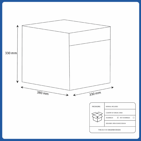 ikea aftonsparv box space (805.704.59)