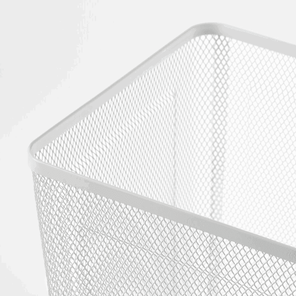 ikea white wastepaper basket (20490500797/404.601.08)