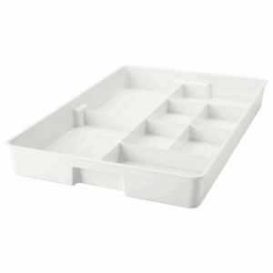 ikea compartment box white (802.802.09)