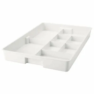 ikea compartment box white (802.802.09)