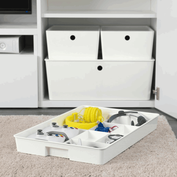 ikea compartment box white (802.802.09)