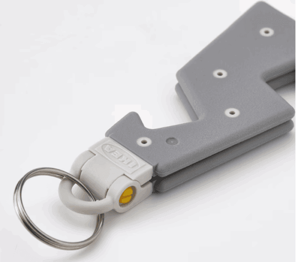 ikea mobile phone holder, grey (605.038.85)