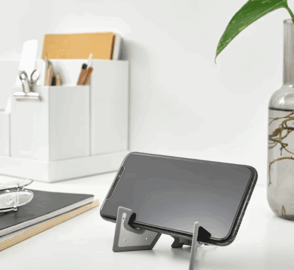 ikea mobile phone holder, grey (605.038.85)