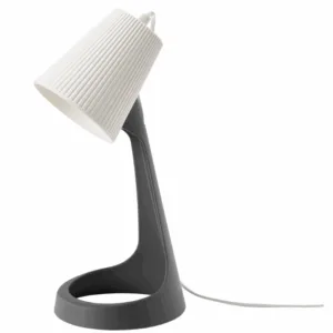 ikea svallet work lamp dark grey/white (903.584.91)